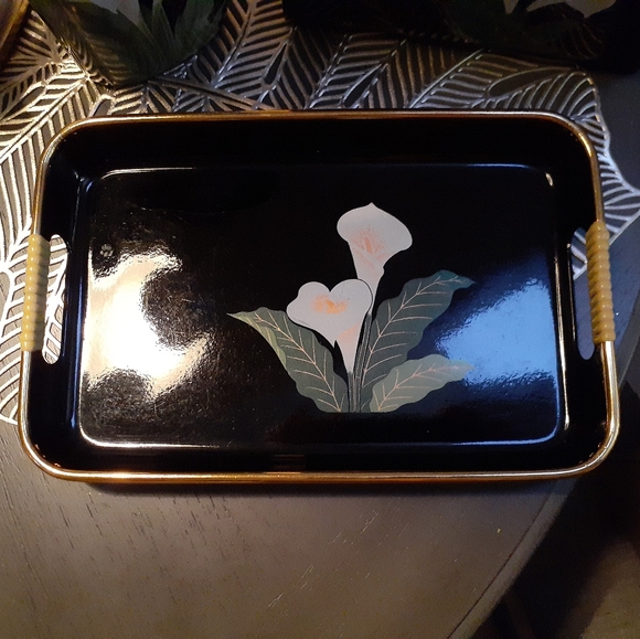 Vintage black lily set - Picture 2 of 7